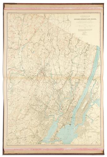 (NEW JERSEY.) State Geological Survey. Atlas of New Jersey.